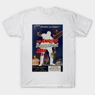 The Amazing Transparent Man (1960) Poster 3 T-Shirt